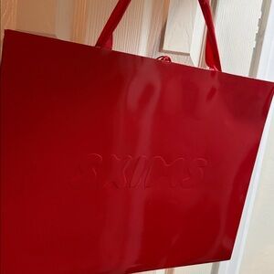 SKIMS Large Red Gift Bag